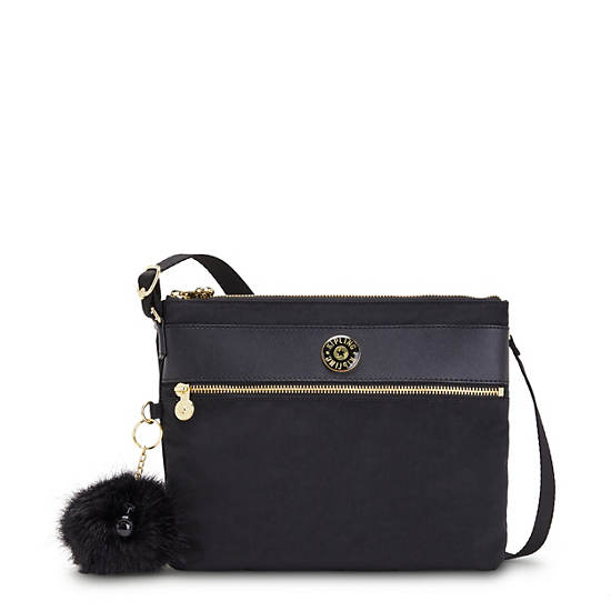 Kipling Ambrosia Crossbody Táska Fekete | HU 1073JP